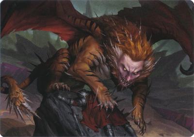 Manticore Art Card