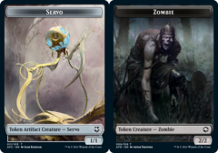 Servo (011) // Zombie (009) Double-Sided Token