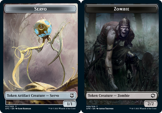 Servo Token // Zombie Token