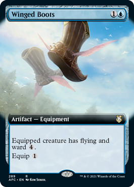 Winged Boots - Extended Art