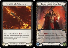 Crucible of Aetherweave // Kano, Dracai of Aether - 1st Edition