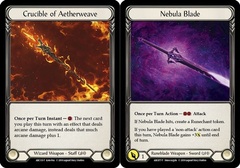 Crucible of Aetherweave // Nebula Blade - 1st Edition