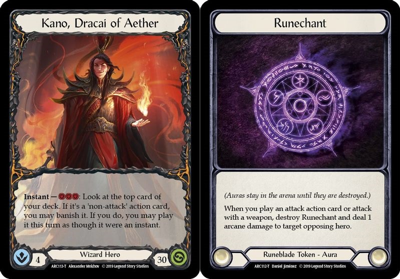 Kano, Dracai of Aether // Runechant - 1st Edition