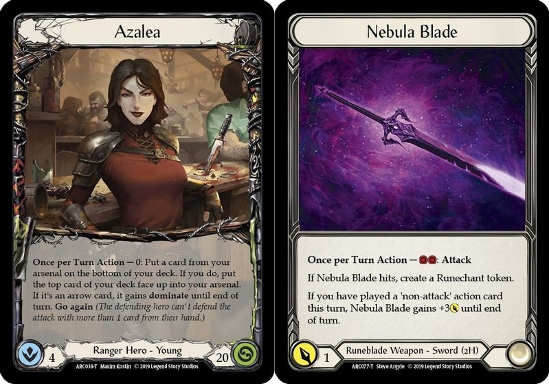 Azalea // Nebula Blade - 1st Edition