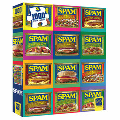 SPAM Brand Puzzle (1000 pc) Sizzle. Pork. And. Mmm.