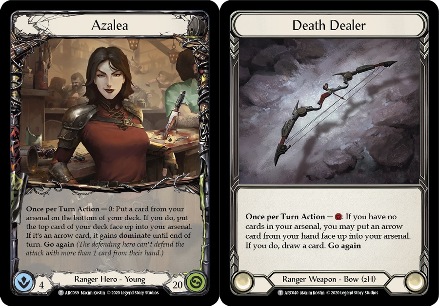 Azalea // Death Dealer - Unlimited Edition - Other Trading Card Games »  Flesh and Blood TCG Singles » Arcane Rising - The Side Deck - Gaming Cafe