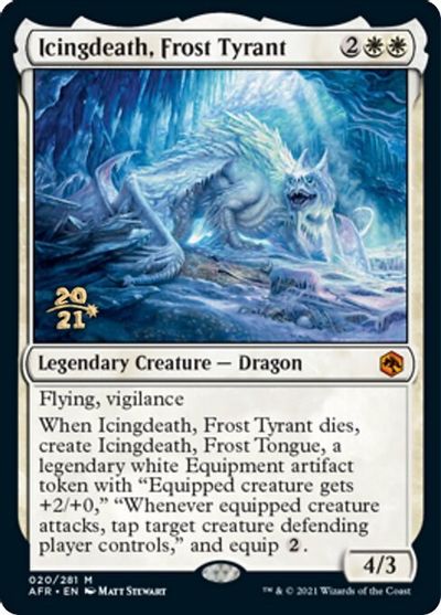 Icingdeath, Frost Tyrant - AFR Prerelease - Foil