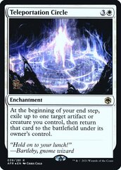 Teleportation Circle - Foil - Prerelease Promo