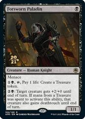 Forsworn Paladin - Foil - Prerelease Promo