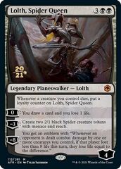 Lolth, Spider Queen - Foil - Prerelease Promo