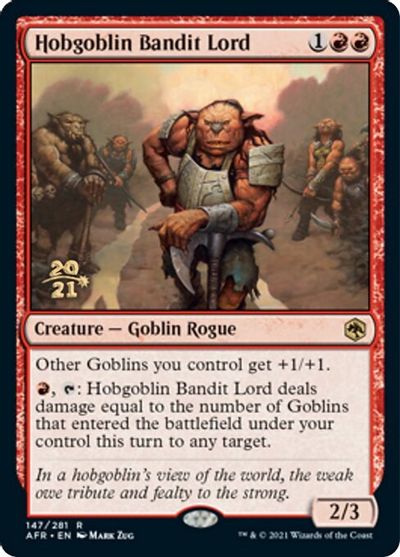 Hobgoblin Bandit Lord - Foil - Prerelease Promo