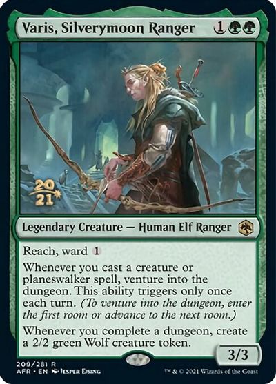 Varis, Silverymoon Ranger - Foil - Prerelease Promo