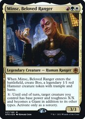 Minsc, Beloved Ranger - Foil - Prerelease Promo