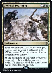 Skeletal Swarming - Foil - Prerelease Promo