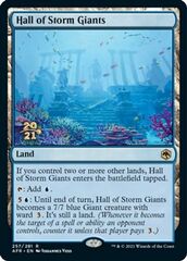 Hall of Storm Giants - Foil - Prerelease Promo