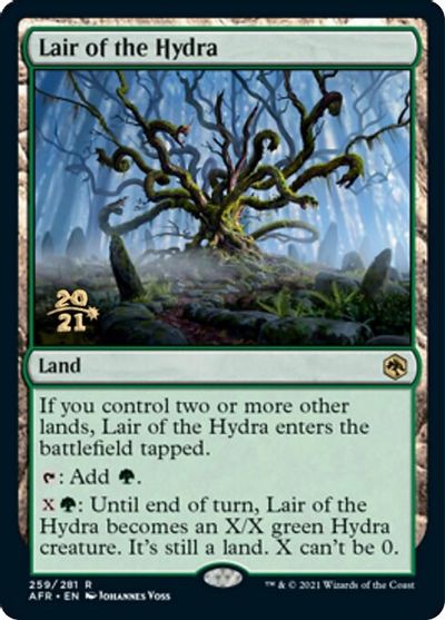 Lair of the Hydra - Foil - Prerelease Promo