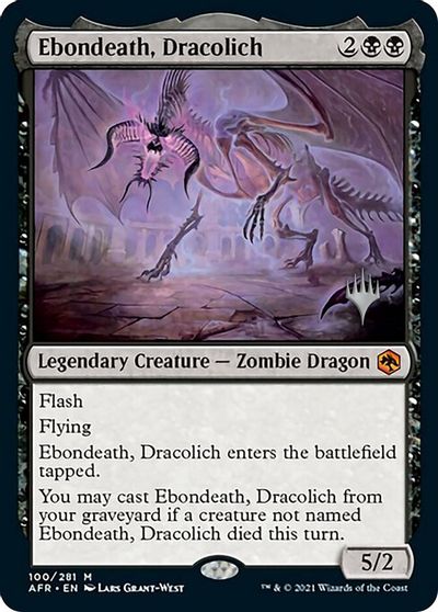 Ebondeath, Dracolich - Foil - Promo Pack