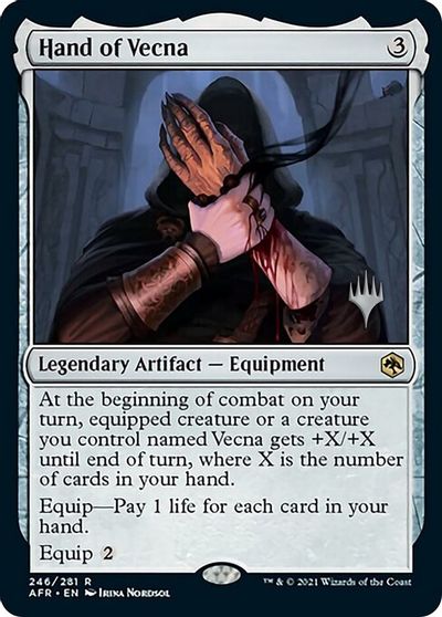 Hand of Vecna - Foil - Promo Pack