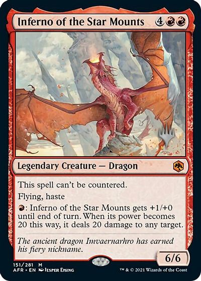 Inferno of the Star Mounts - Foil - Promo Pack Inferno of the Star Mounts - Foil - Promo Pack