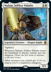 Nadaar, Selfless Paladin - Promo Pack