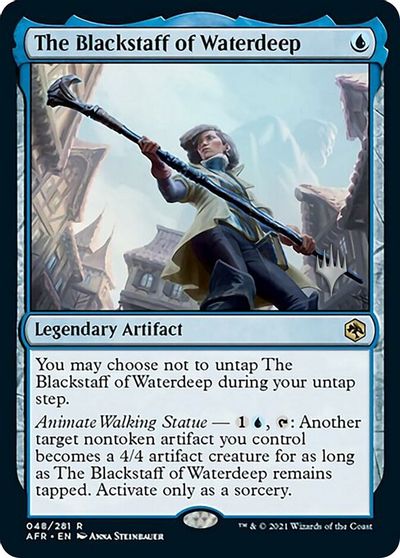 The Blackstaff of Waterdeep - Foil - Promo Pack The Blackstaff of Waterdeep - Foil - Promo Pack