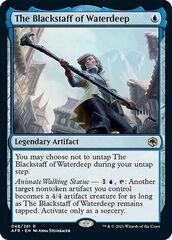 The Blackstaff of Waterdeep - Foil - Promo Pack