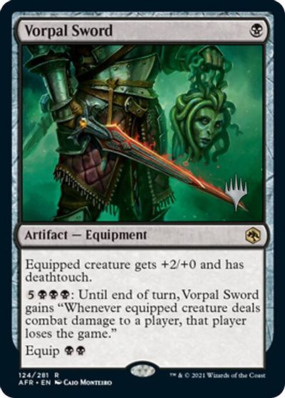 Vorpal Sword - Foil - Promo Pack Vorpal Sword - Foil - Promo Pack