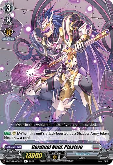 Cardinal Noid, Plasteia - D-BT02/038EN - R Cardinal Noid, Plasteia - D-BT02/038EN - R