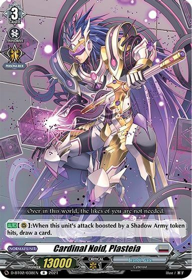 Cardinal Noid, Plasteia - D-BT02/038EN - R