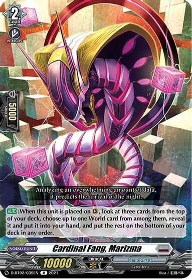 Cardinal Fang, Marizma - D-BT02/039EN - R