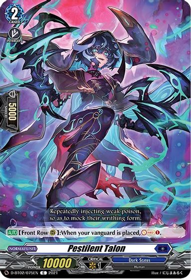 Pestilent Talon - D-BT02/075EN - C