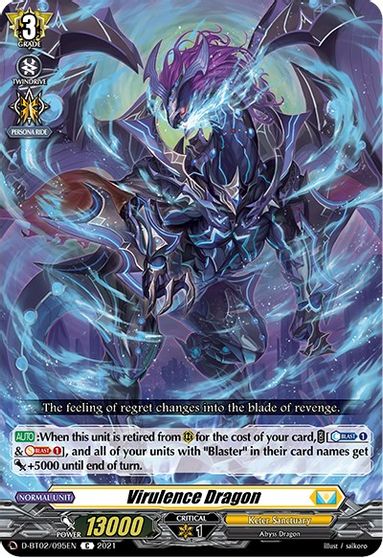 Virulence Dragon - D-BT02/095EN - C