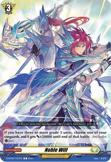 Noble Will - D-BT02/107EN - C