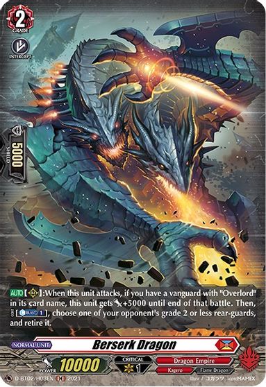 Berserk Dragon - D-BT02/H03EN - H