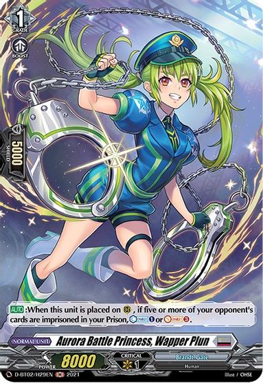 Aurora Battle Princess, Wapper Plun - D-BT02/H29EN - H Aurora Battle Princess, Wapper Plun - D-BT02/H29EN - H