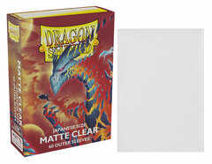 Dragon Shield Japanese-size Matte Clear Outer Sleeves