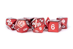 Red 16mm Polyhedral Dice Set