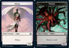 Angel (001) // Spider (007) Double-Sided Token - Foil