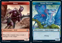 Devil (011) // Faerie Dragon (004) Double-Sided Token - Foil