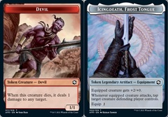 Devil (011) // Icingdeath, Frost Tongue (002) Double-Sided Token - Foil