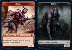 Devil Token // Zombie Token - Foil