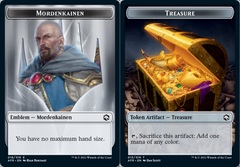 Mordenkainen Emblem (018) // Treasure (015) Double-Sided Token - Foil