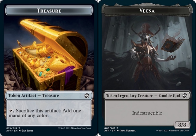 Treasure Token // Vecna Token - Foil