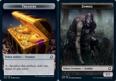 Treasure Token // Zombie Token - Foil