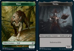 Wolf Token // Vecna Token - Foil