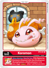 Koromon - BT5-001 - U