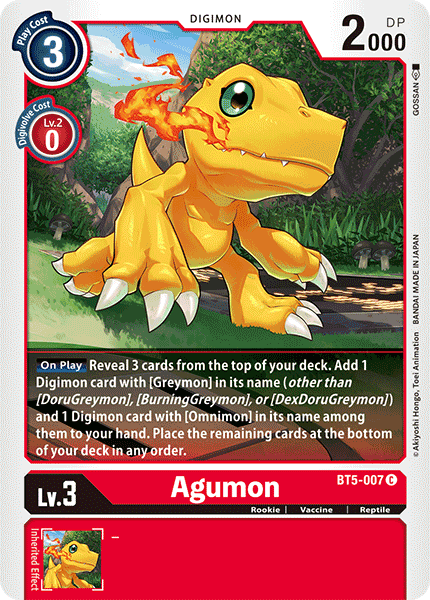 Agumon - BT5-007 - C