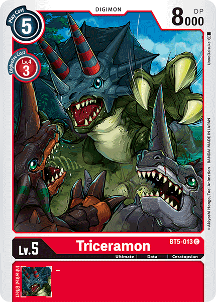 Triceramon - BT5-013 - C