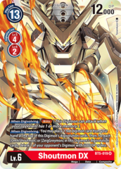 Shoutmon DX - BT5-019 - SR - Foil