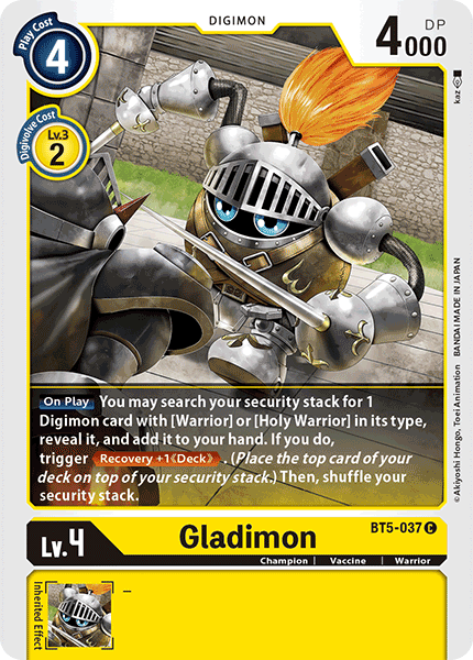 Gladimon - BT5-037 - C